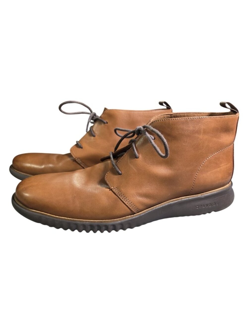 Cole Haan Mens 2.ZeroGrand Chukka Boot British Tan Leather Java Sole 13M C26944